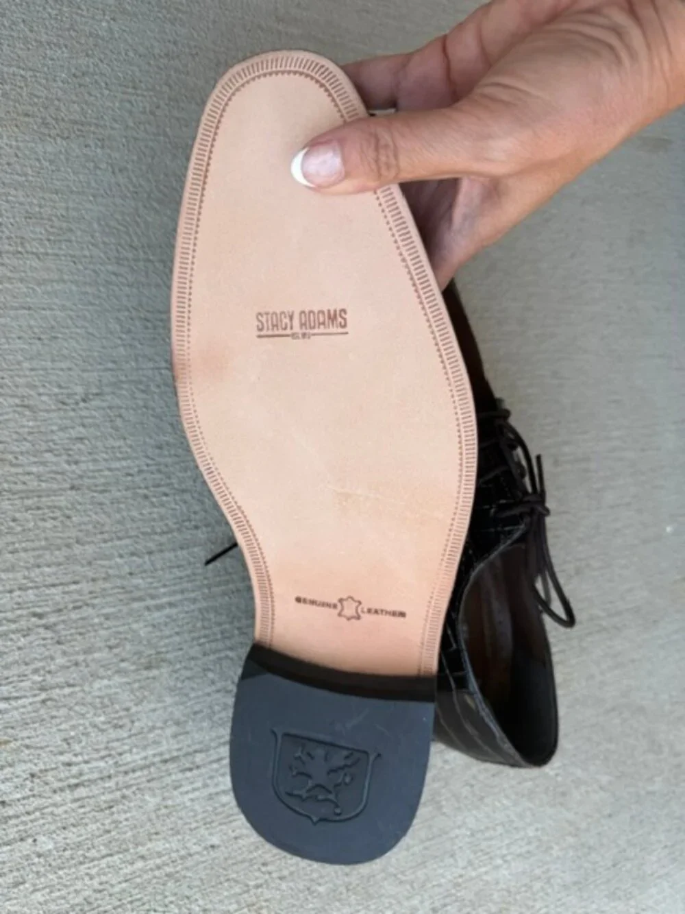 Stacy adamas arturo shoes NIB WIDE